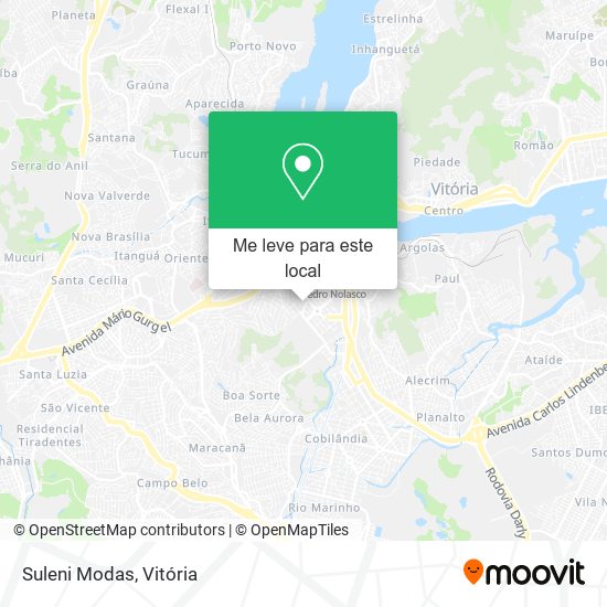 Suleni Modas mapa