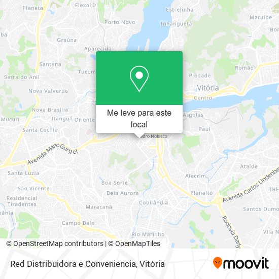 Red Distribuidora e Conveniencia mapa