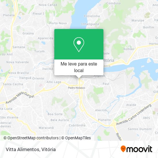 Vitta Alimentos mapa