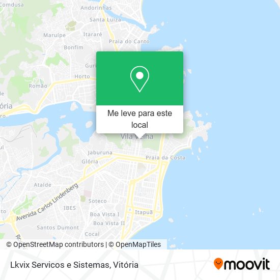 Lkvix Servicos e Sistemas mapa