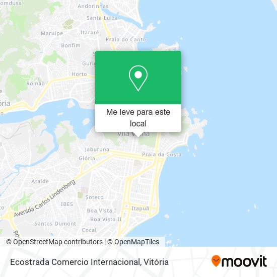 Ecostrada Comercio Internacional mapa