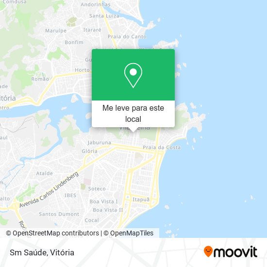 Sm Saúde mapa