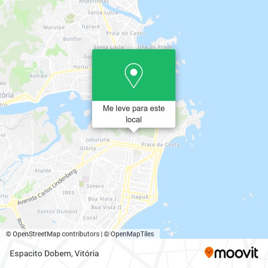 Espacito Dobem mapa