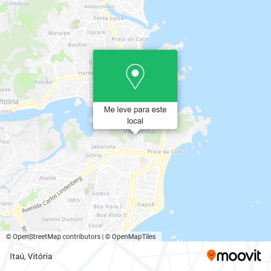 Itaú mapa