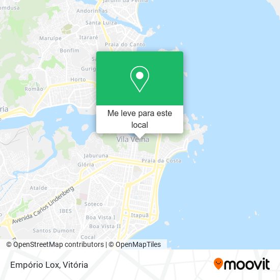 Empório Lox mapa