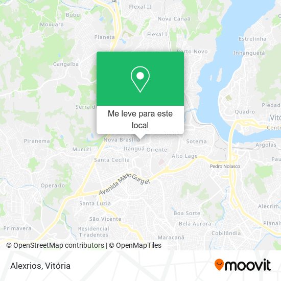 Alexrios mapa