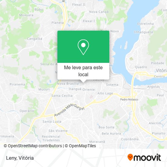Leny mapa