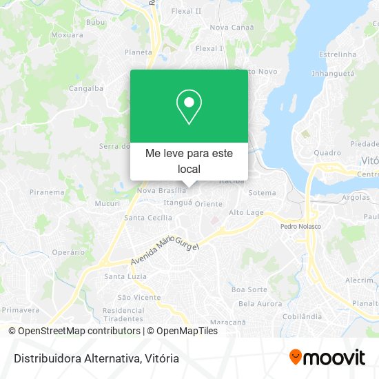 Distribuidora Alternativa mapa