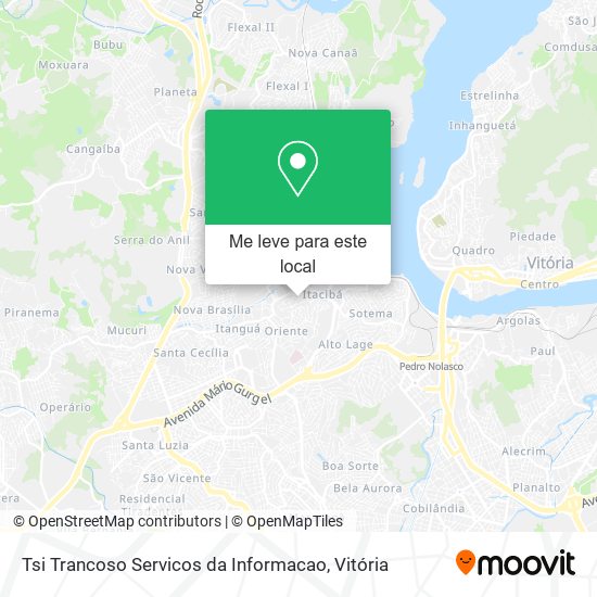 Tsi Trancoso Servicos da Informacao mapa