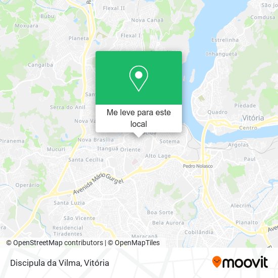 Discipula da Vilma mapa