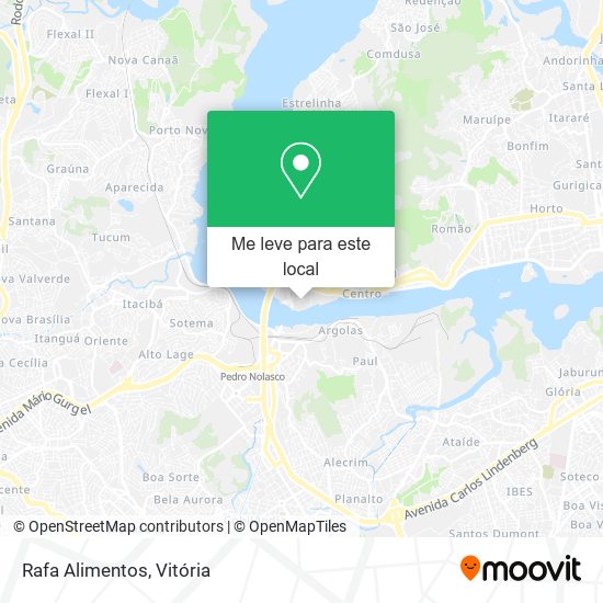 Rafa Alimentos mapa