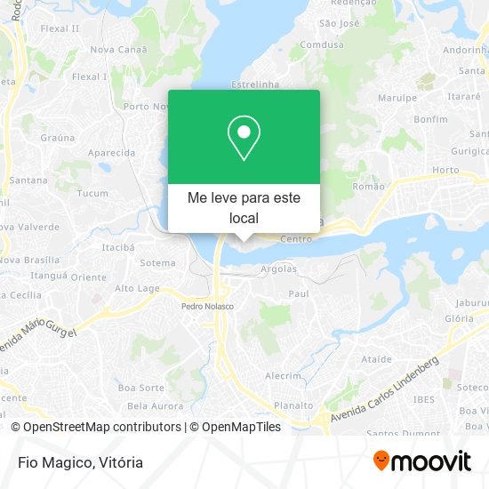 Fio Magico mapa