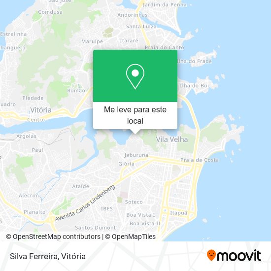 Silva Ferreira mapa