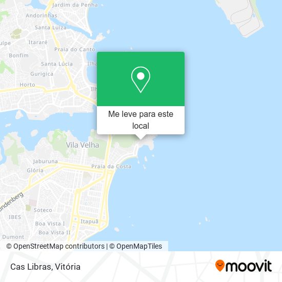 Cas Libras mapa