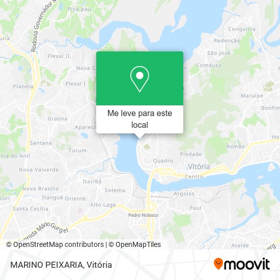 MARINO PEIXARIA mapa