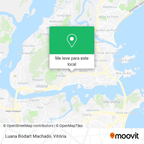 Luana Bodart Machado mapa