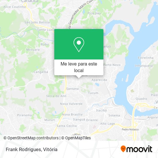 Frank Rodrigues mapa