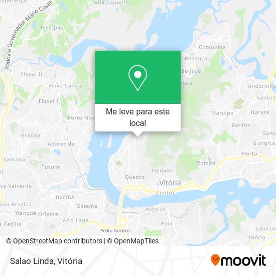 Salao Linda mapa