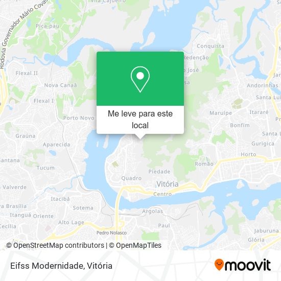 Eifss Modernidade mapa