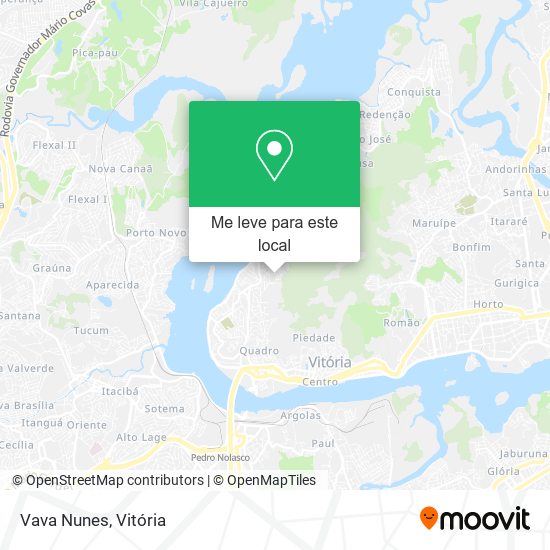 Vava Nunes mapa