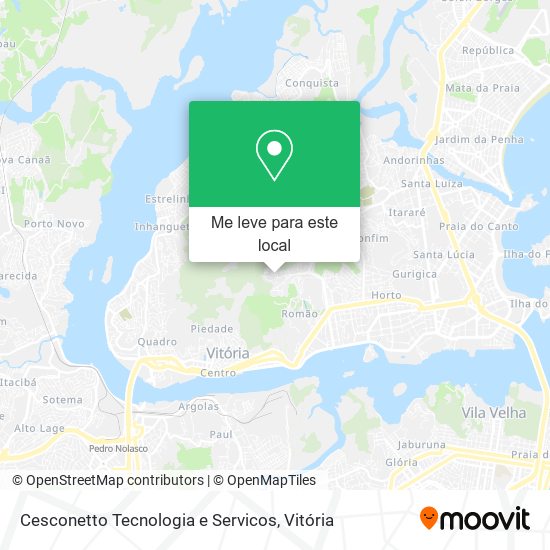 Cesconetto Tecnologia e Servicos mapa