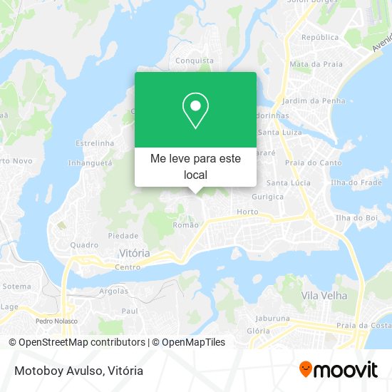 Motoboy Avulso mapa