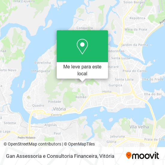 Gan Assessoria e Consultoria Financeira mapa