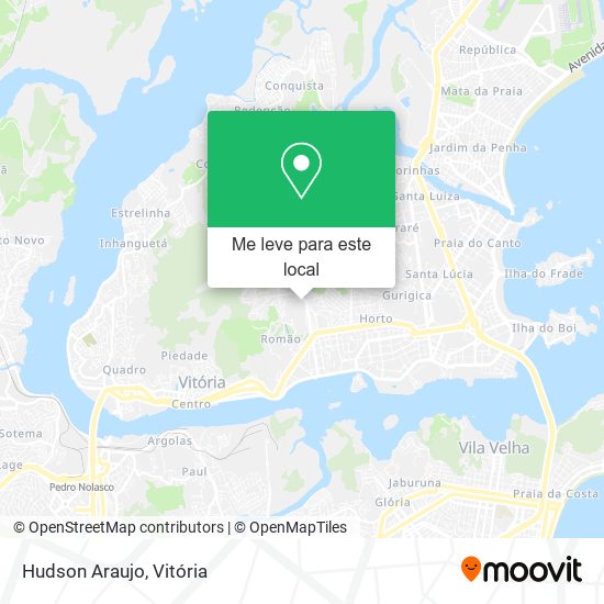 Hudson Araujo mapa