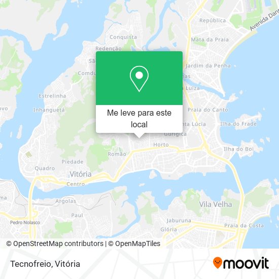Tecnofreio mapa