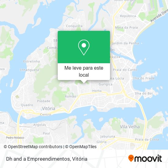 Dh and a Empreendimentos mapa