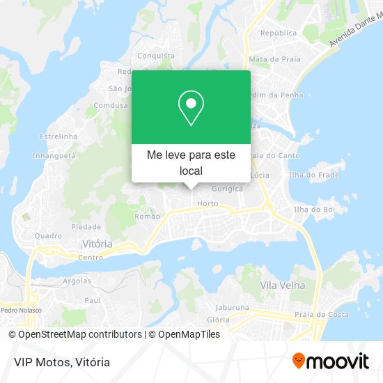 VIP Motos mapa