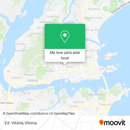Ed. Vitória mapa