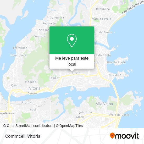 Commcell mapa