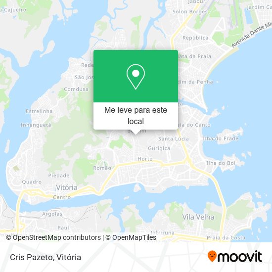 Cris Pazeto mapa