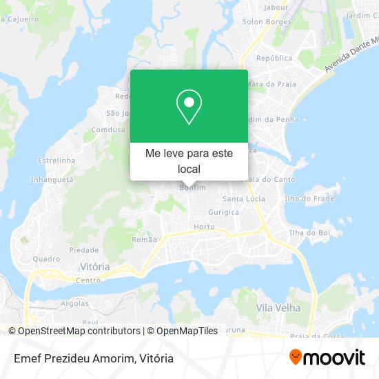 Emef Prezideu Amorim mapa