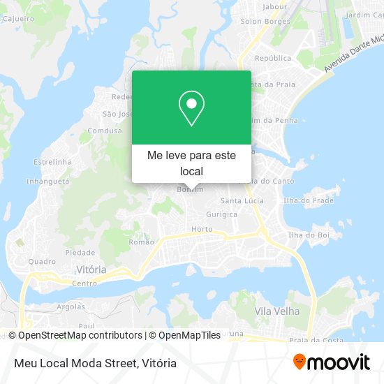 Meu Local Moda Street mapa