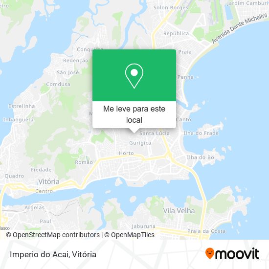 Imperio do Acai mapa