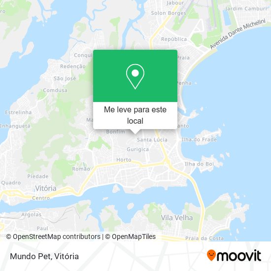 Mundo Pet mapa