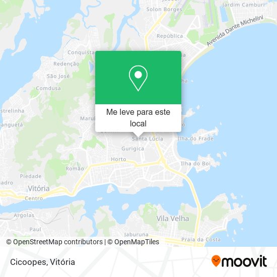 Cicoopes mapa