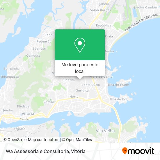 Wa Assessoria e Consultoria mapa