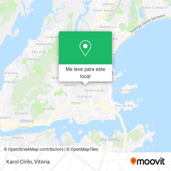 Karol Cirilo mapa