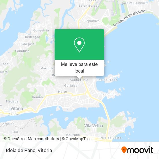 Ideia de Pano mapa