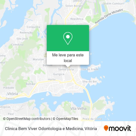 Clinica Bem Viver Odontologia e Medicina mapa