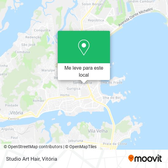 Studio Art Hair mapa
