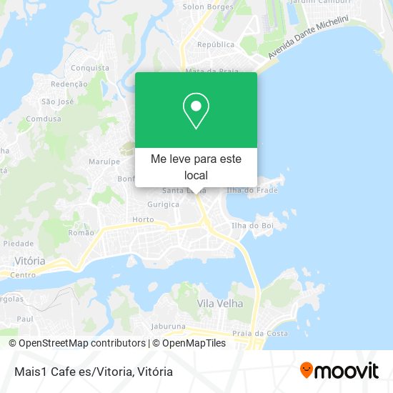 Mais1 Cafe es/Vitoria mapa