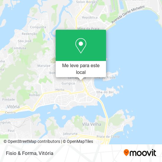 Fisio & Forma mapa