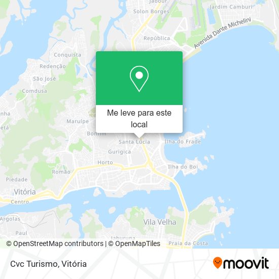 Cvc Turismo mapa