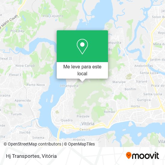 Hj Transportes mapa