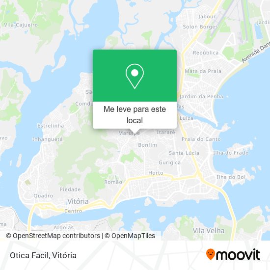 Otica Facil mapa