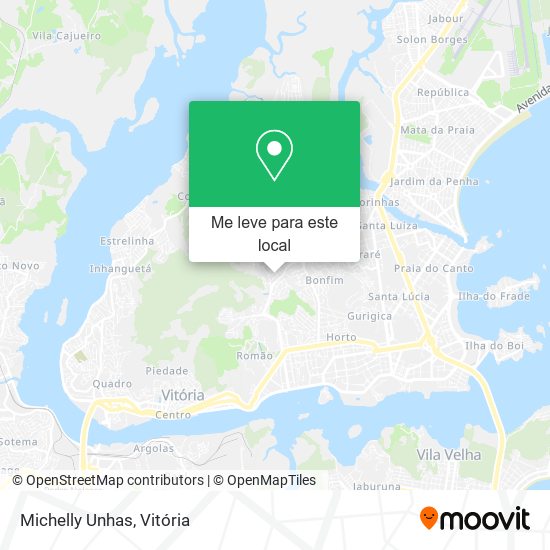 Michelly Unhas mapa